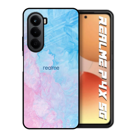 Mixed Watercolor Realme P4x 5G Glass Back Cover Online