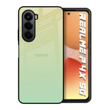 Mint Green Gradient Realme P4x 5G Glass Back Cover Online
