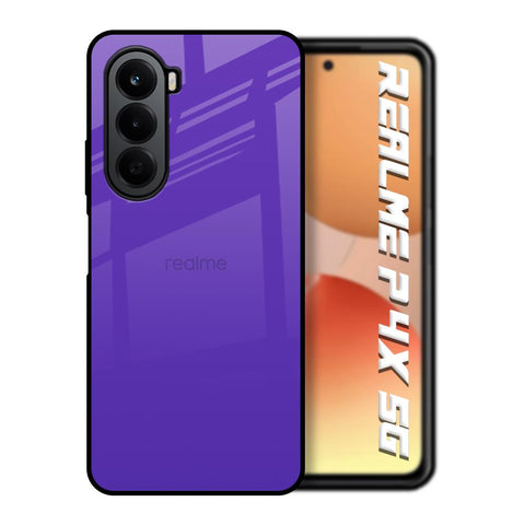 Amethyst Purple Realme P4x 5G Glass Back Cover Online
