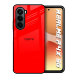 Blood Red Realme P4x 5G Glass Back Cover Online
