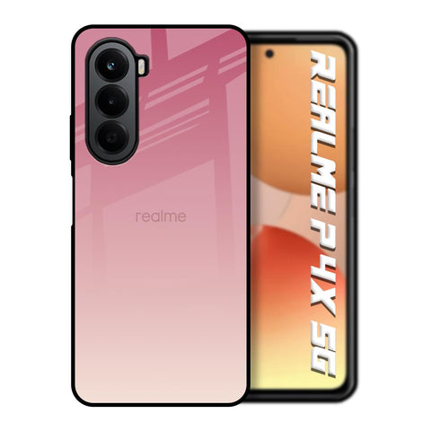 Blooming Pink Realme P4x 5G Glass Back Cover Online