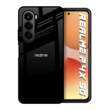 Jet Black Realme P4x 5G Glass Back Cover Online