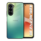 Dusty Green Realme P4x 5G Glass Back Cover Online