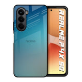 Sea Theme Gradient Realme P4x 5G Glass Back Cover Online