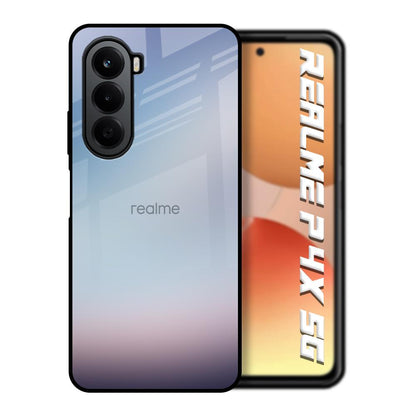 Light Sky Texture Realme P4x 5G Glass Back Cover Online