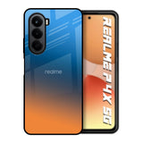 Sunset Of Ocean Realme P4x 5G Glass Back Cover Online