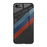 Carbon Inspired iPhone 8 Glass Back Cover Online