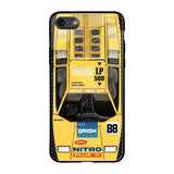 Yellow Racing Car iPhone 8 Glass Back Cover Online