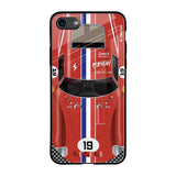 Racing Vintage iPhone 8 Glass Back Cover Online