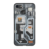 Retro Futuristic iPhone 8 Glass Back Cover Online