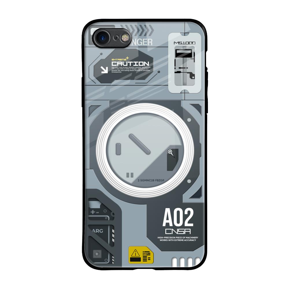 Modern Technology iPhone 8 Glass Back Cover Online