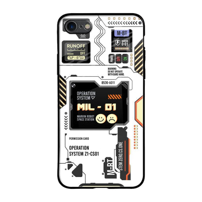 Tech Display iPhone 8 Glass Back Cover Online