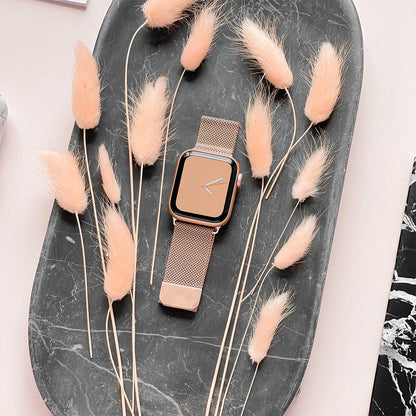 Rose Gold Magnetic Milanese Loop Apple Watch Band