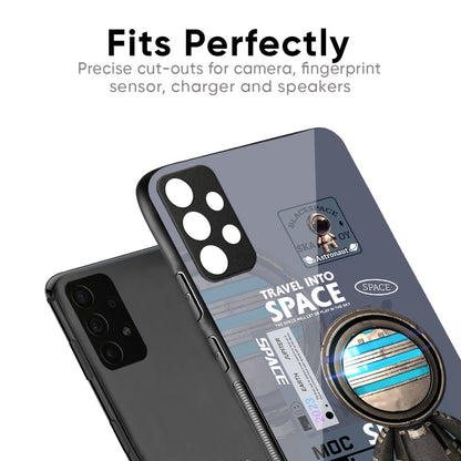 Space Travel Glass Case for IQOO Z9s Pro 5G
