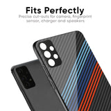 Carbon Inspired Glass Case for Vivo Y22