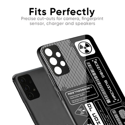 Futuristic Art Glass Case for Vivo X50 Pro