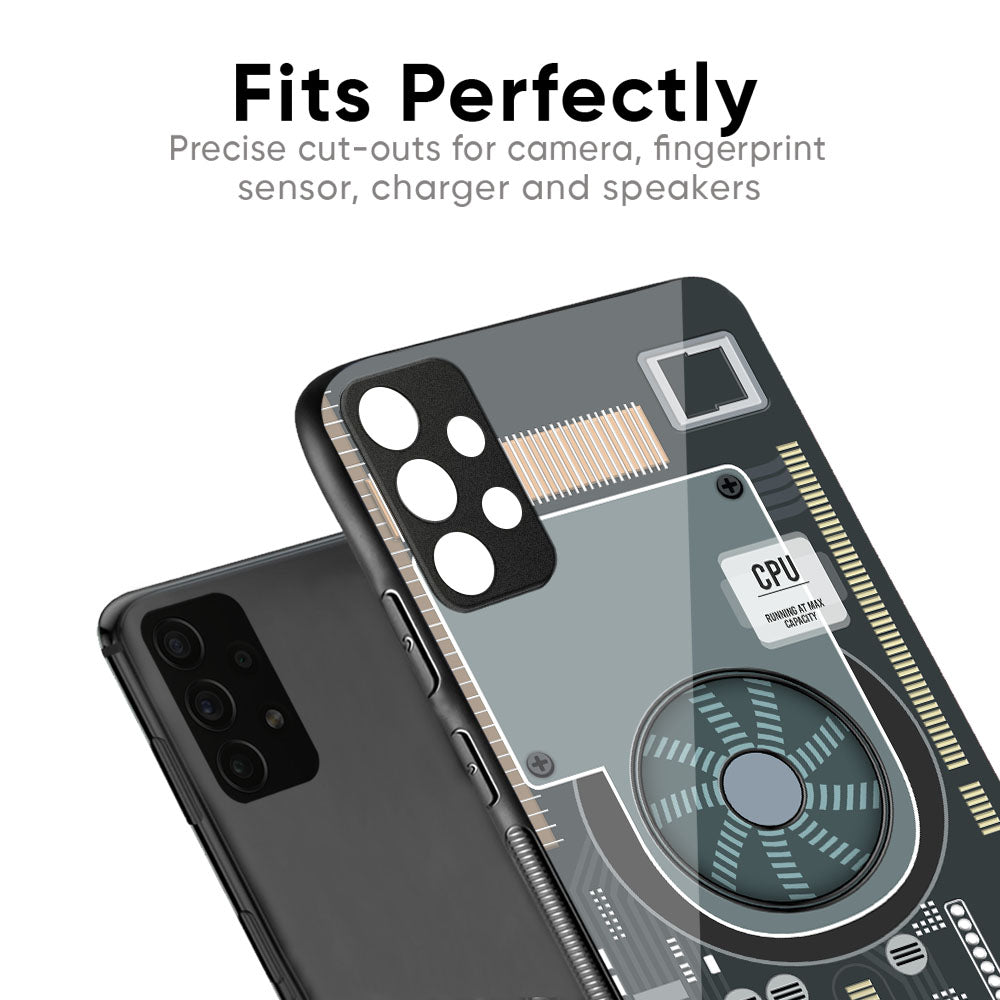 Motherboard Circuit Glass Case for Vivo X50 Pro