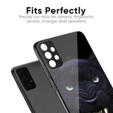 Angry Black Leopard Glass Case for Realme C12