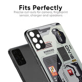 Techno Vibes Glass Case for Samsung Galaxy A22 5G