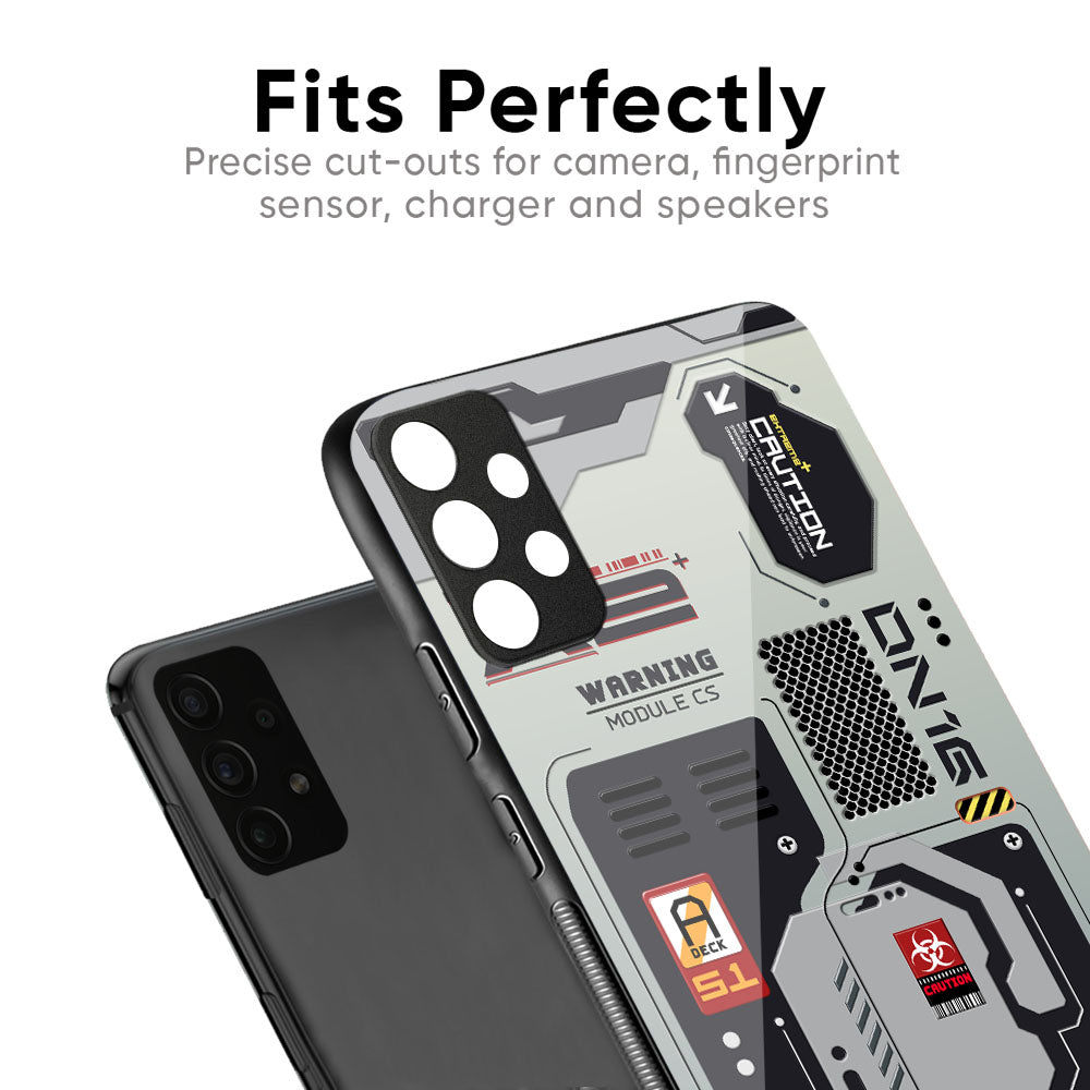 Techno Vibes Glass Case for Samsung Galaxy A33 5G