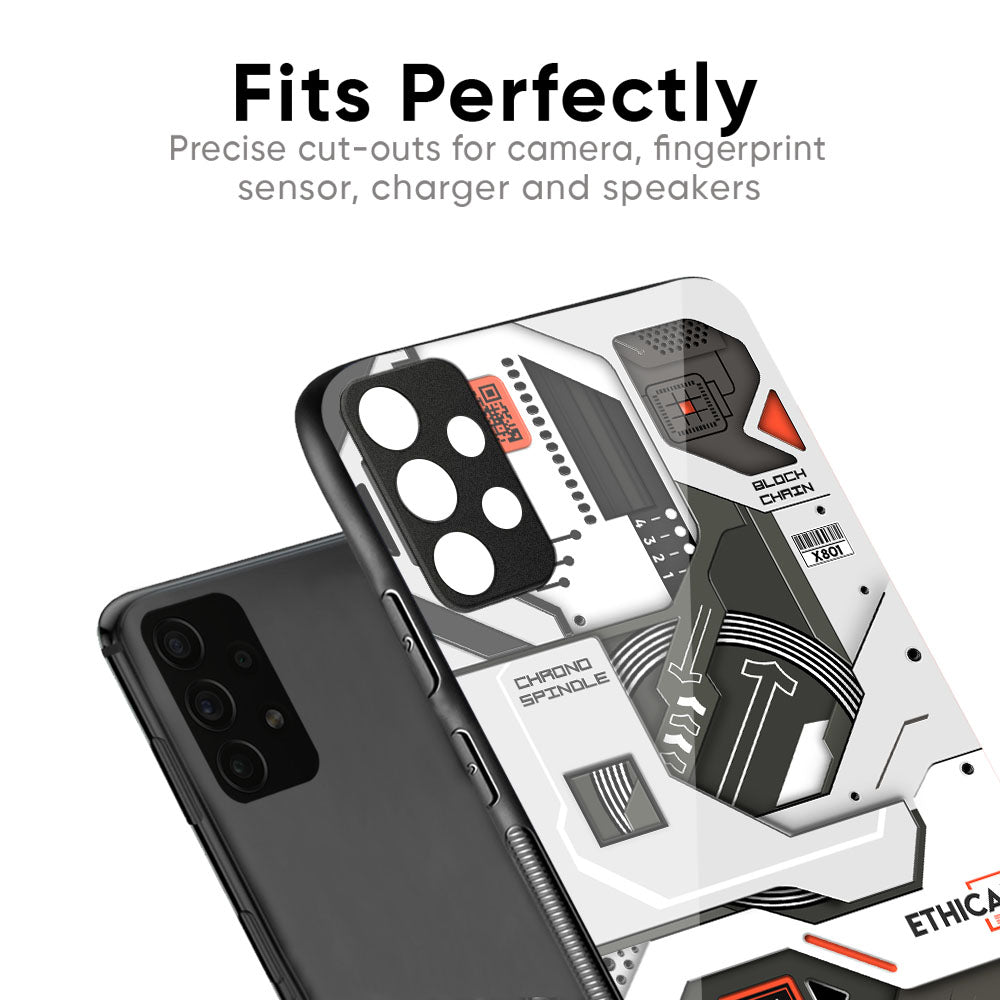 Explore Circuit Glass Case for Vivo X50 Pro