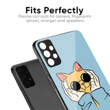 Adorable Cute Kitty Glass Case For Samsung Galaxy A03