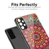 Elegant Mandala Glass Case for OnePlus 12R 5G