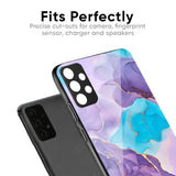 Alcohol ink Marble Glass Case for Realme 13 5G
