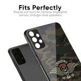 Army Warrior Glass Case for Samsung Galaxy A03