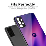Pink Thunder Glass Case for Motorola G85 5G