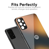 Blurry Art Glass Case for Motorola G45 5G