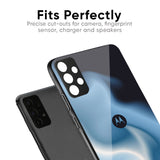 Blue Waves Glass Case for Motorola G35 5G