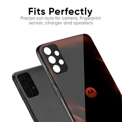 Evil Fire Glass Case for Motorola G35 5G