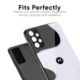 Wheat Cream Wavy Glass Case for Motorola G45 5G