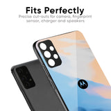 Winter Mountain Glass Case for Motorola G85 5G