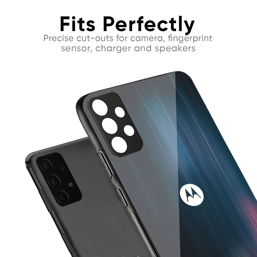 Dark Aesthetic Glass Case for Motorola G45 5G