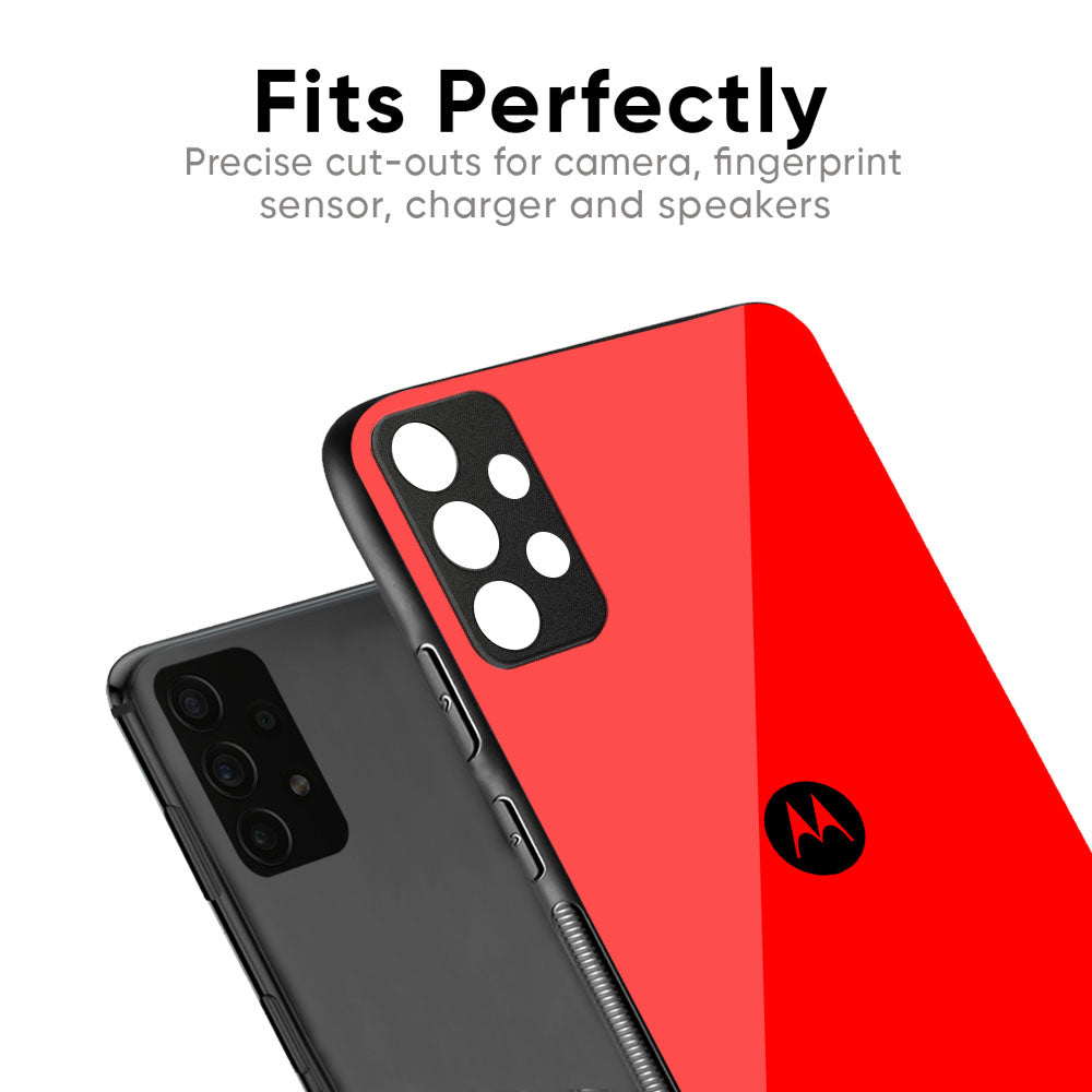 Blood Red Glass Case for Motorola G85 5G