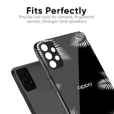 Zealand Fern Design Glass Case For Oppo A38