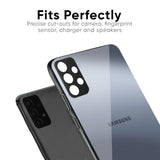 Space Grey Gradient Glass Case for Samsung Galaxy S25 5G