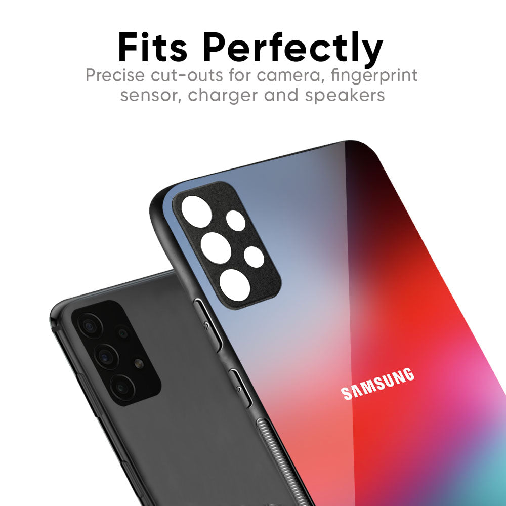 Ombre Gradient Glass Case for Samsung Galaxy M35 5G