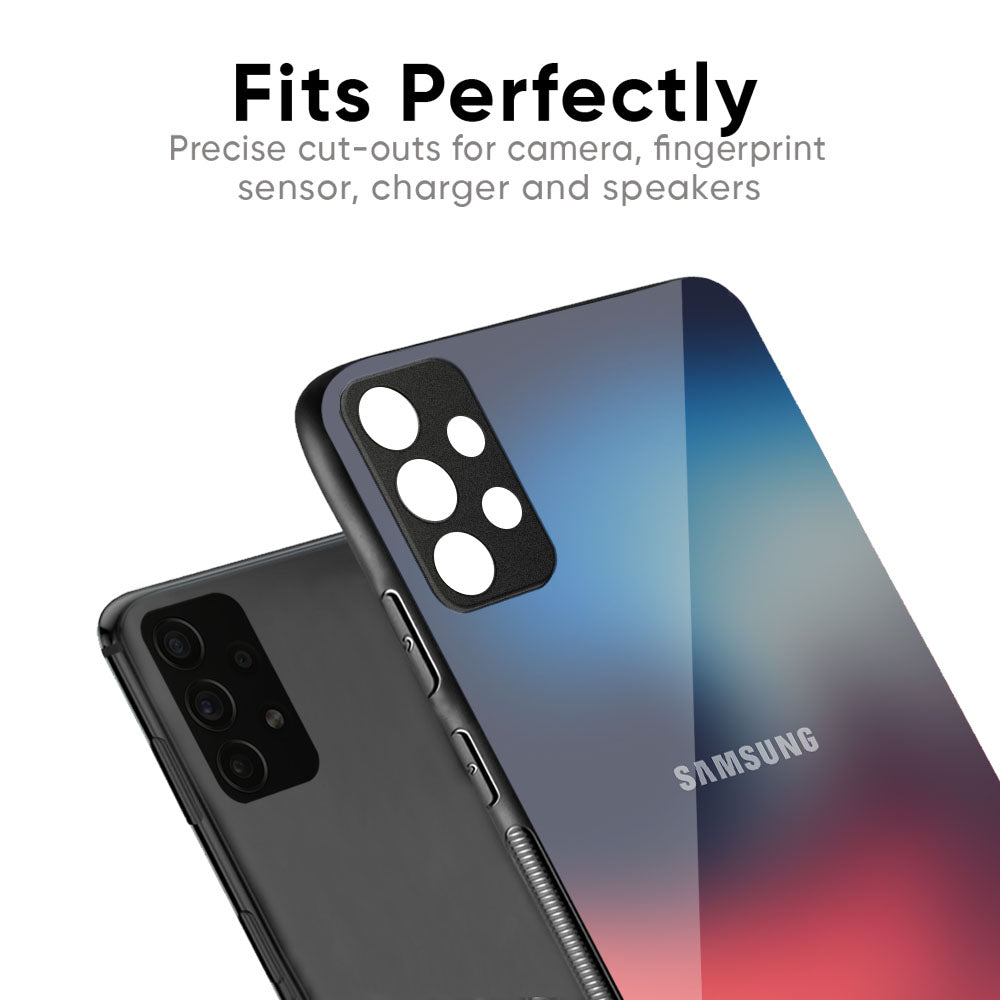 Cosmic Fusion Glass Case for Samsung Galaxy M35 5G