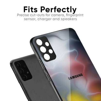 Colorful Smoke Glass Case for Samsung Galaxy M35 5G