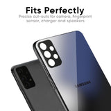 Black Tourmaline Glass Case for Samsung Galaxy M55 5G