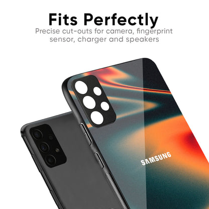 Dusty Galaxy Glass Case for Samsung Galaxy M35 5G
