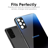 Evil Blue Glass Case for Samsung Galaxy M55 5G