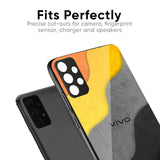 Dusty Color Waves Glass Case for Vivo V40 5G