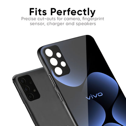 Five Blue Spots Glass Case for IQOO Z9s Pro 5G