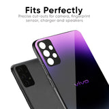 Purple Fusion Glass Case for Vivo V40 5G