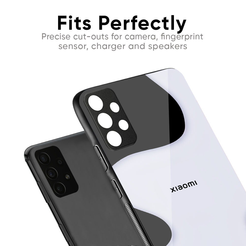 Wheat Cream Wavy Glass Case for Redmi Note 14 5G