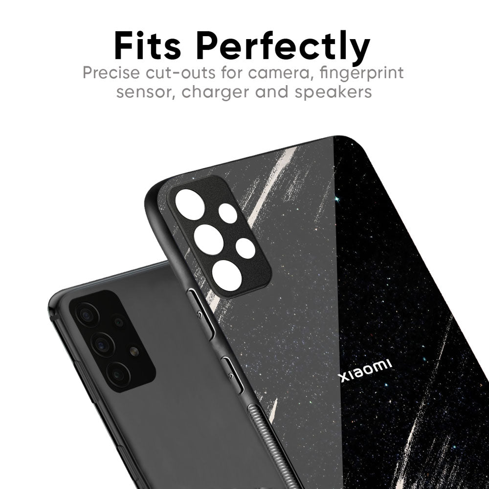 Galaxy Art Glass Case for Redmi Note 14 5G